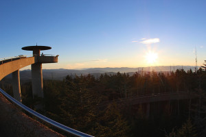 Clingmans Dome Highest point in Tennessee