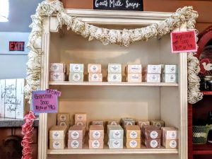 The Goats Milk Soap Display Case