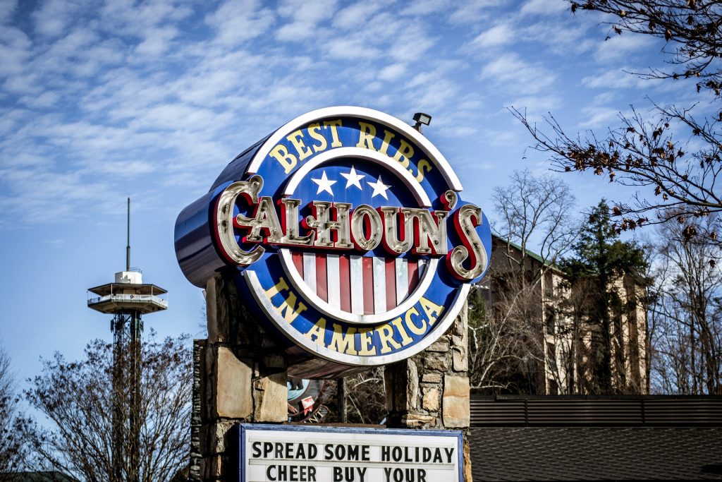 Calhoun's Hamburger Restaurant in Gatlinburg