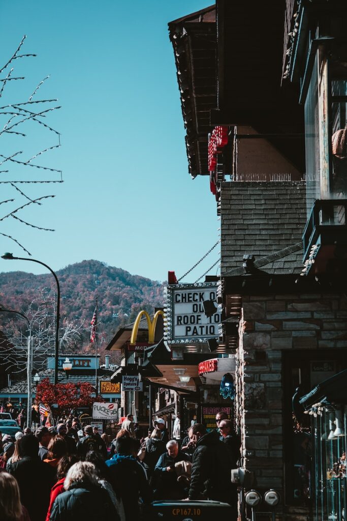 Dining spots in downtown Gatlinburg