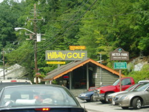 hillbilly golf Gatlinburg TN