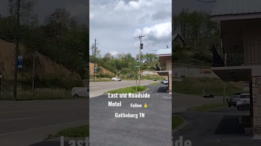 Old Roadside Motel Sign Gatlinburg TN #gatlinburg